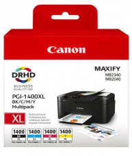 Canon PGI 1400XL Multi Pack Original Cartridges (B,C,M,Y)