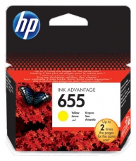 HP 655 YELLOW INK