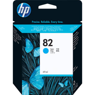 HP 82 CYAN 69ML INK CARTRIDGE