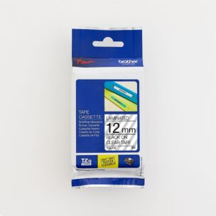 Brother TZe131-12mm Black On Clear Laminated Tape