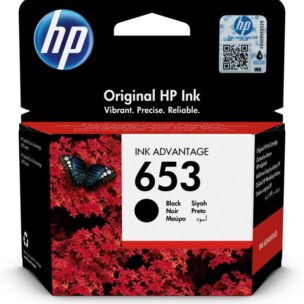 HP 653 Black Ink Cartridge